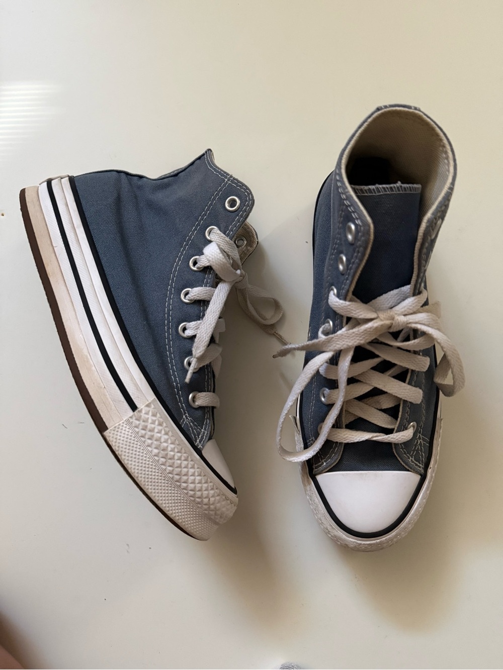 Kids High-Top Platform Converse
